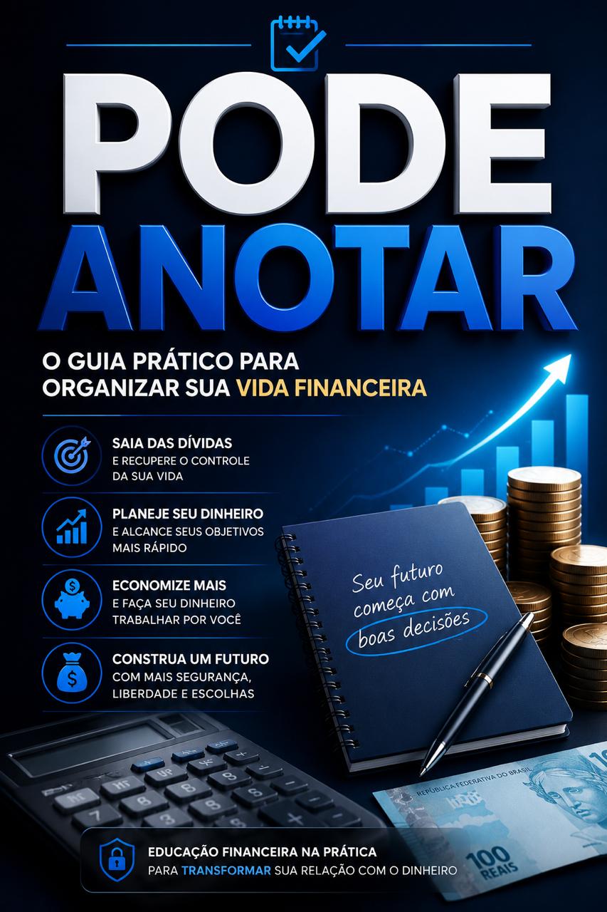 Pode Anotar — Guia para organizar sua vida financeira